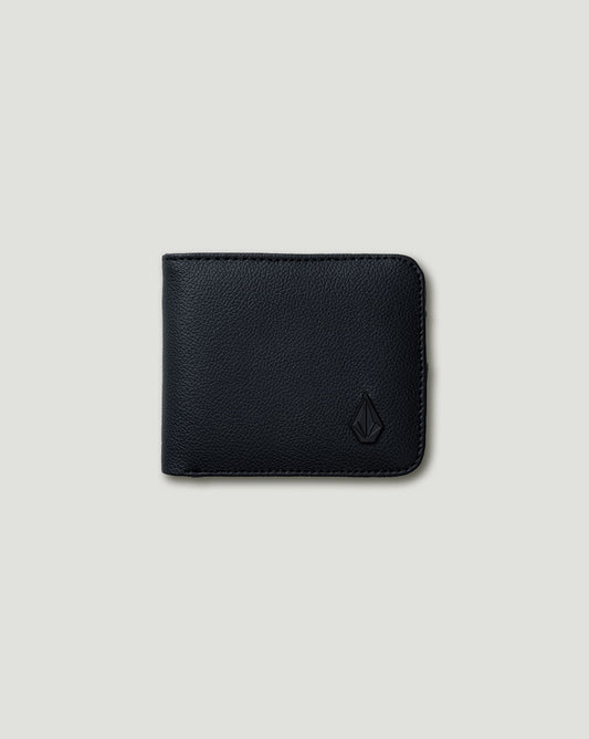 Carteira Volcom Metal Black Stone Preta