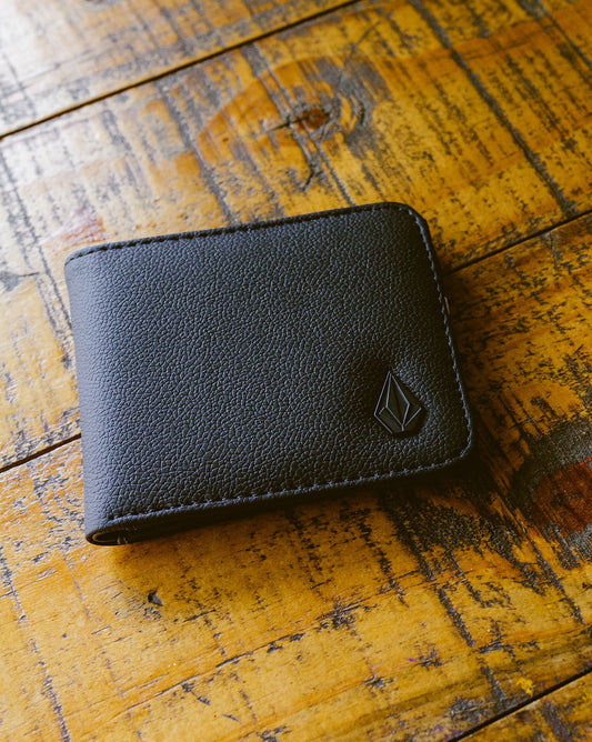 Carteira Volcom Slim Stone Preta