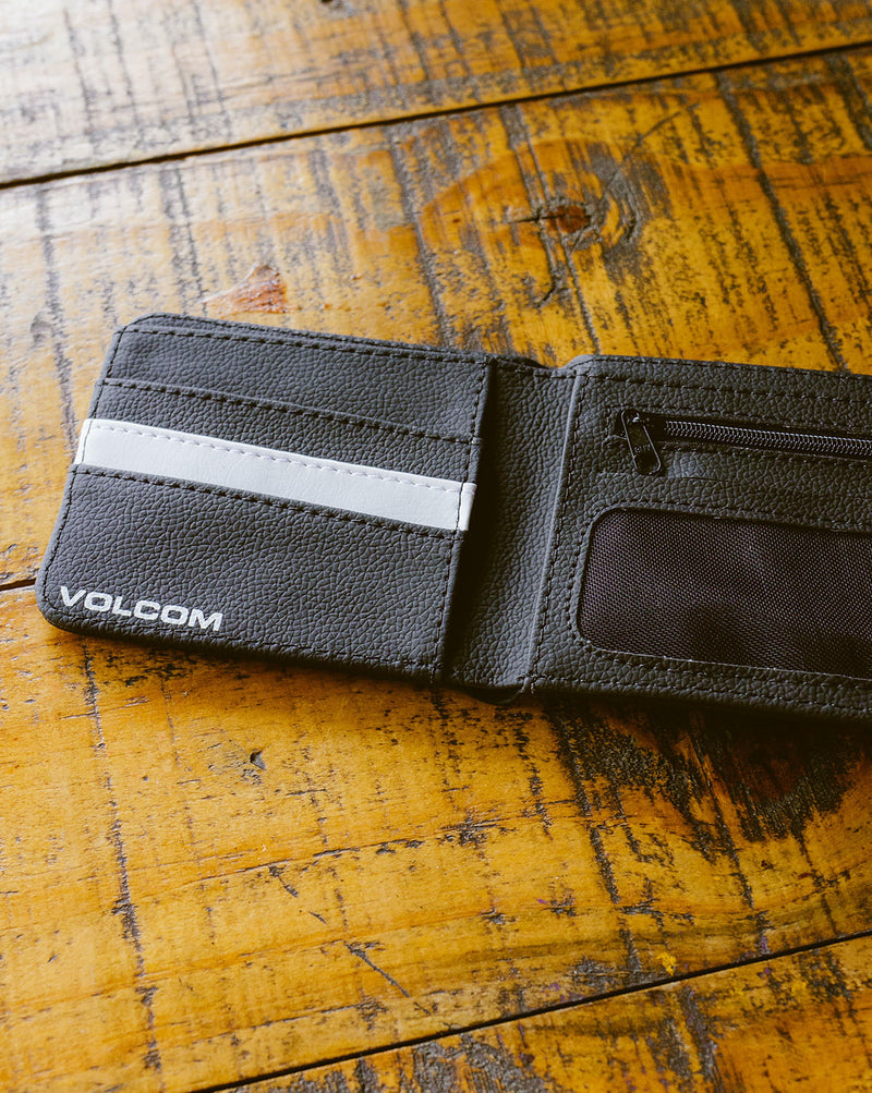 Carteira Volcom Slim Stone Preta