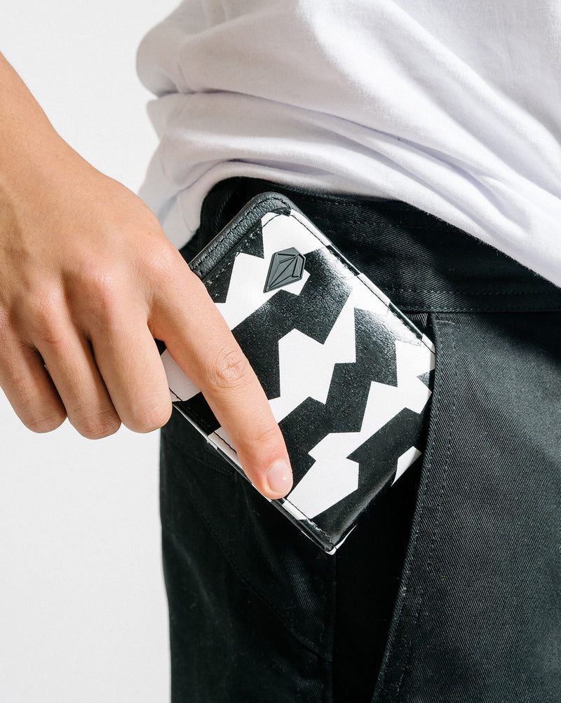 Carteira Volcom Post Bifold Preta