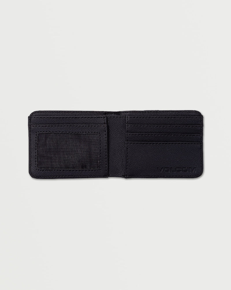 Carteira Volcom Post Bifold Preta