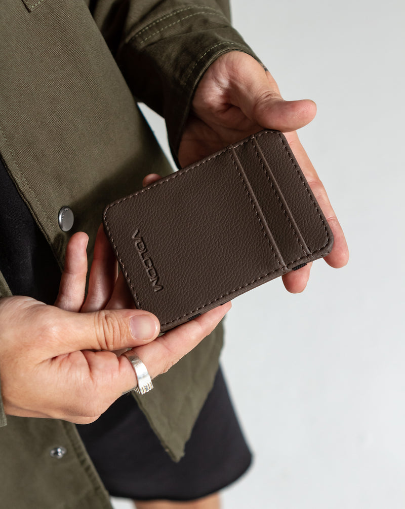 Carteira Volcom Magic Stone Marrom