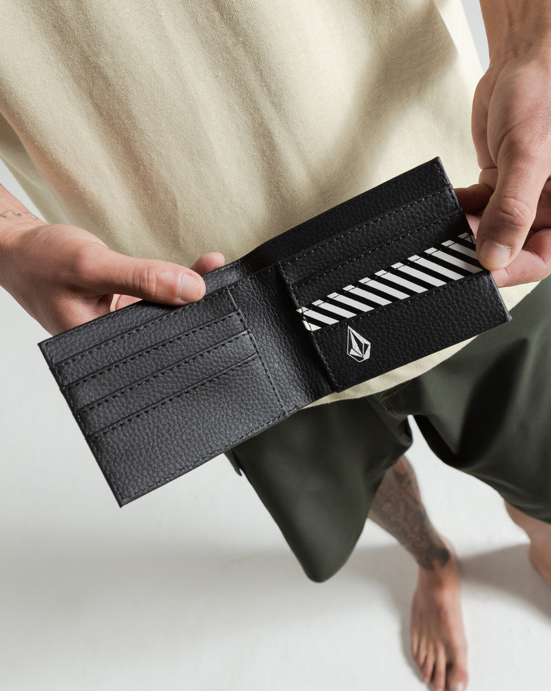 Carteira Volcom Hardbound Preta