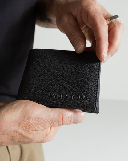Carteira Volcom Slim Stone Preta