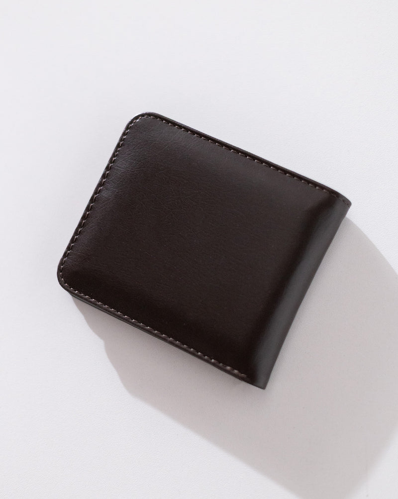 Carteira Volcom Slim Stone Marrom Escuro