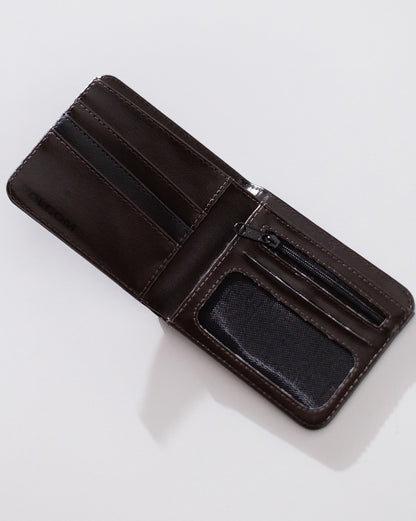Carteira Volcom Slim Stone Marrom Escuro