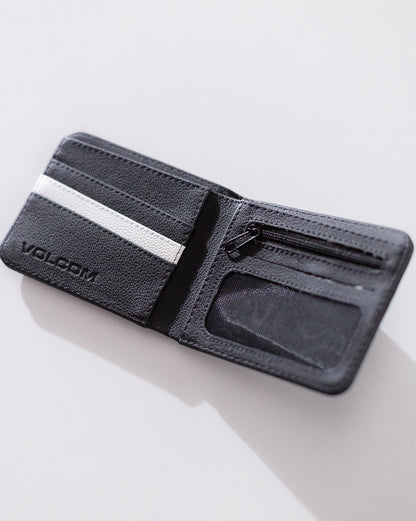 Carteira Volcom Metal Black Stone Preta