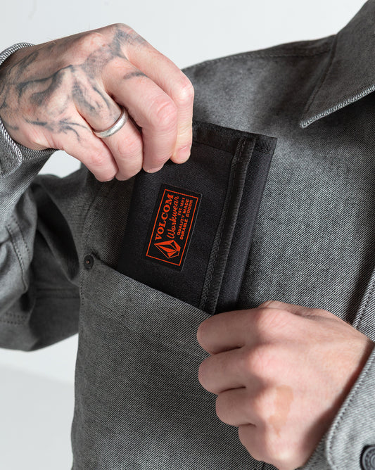 Carteira Volcom Workwear Preta