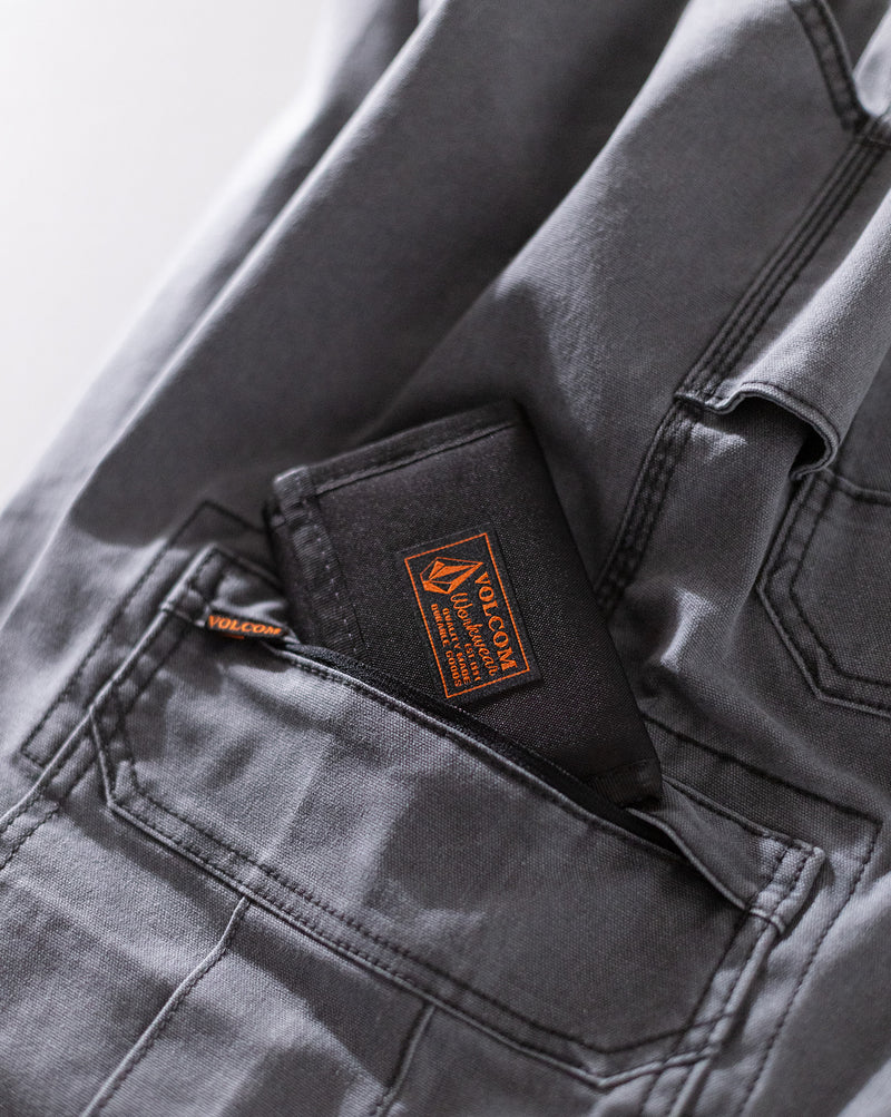 Carteira Volcom Workwear Preta