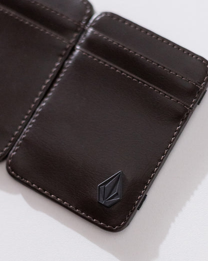 Carteira Volcom Magic Stone Marrom Escuro