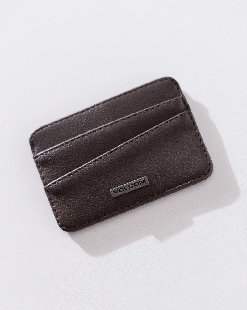 Carteira Volcom Card Holder Marrom