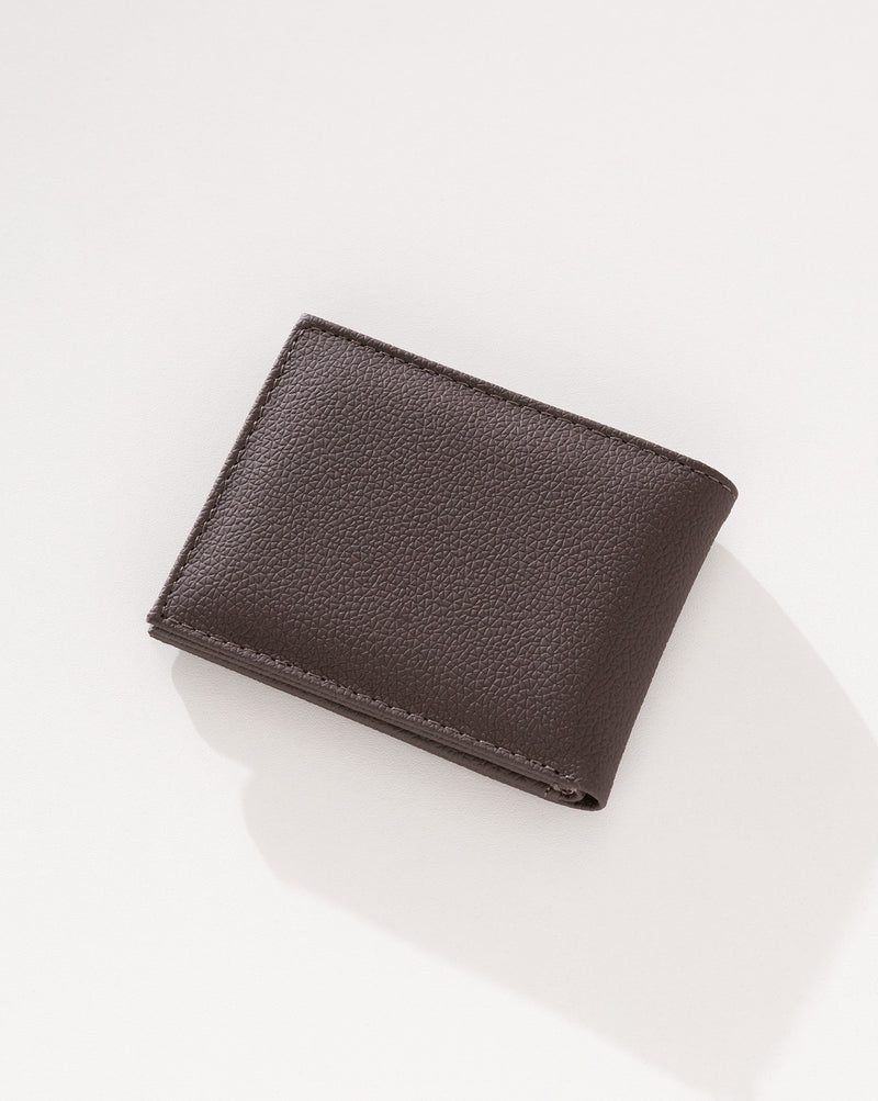 Carteira Volcom Slim Stone Marrom Escuro