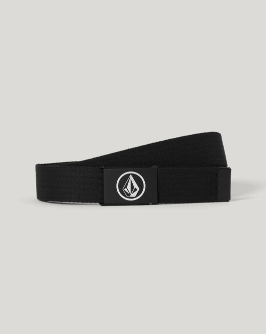 Cinto Volcom Circle Stone Preto