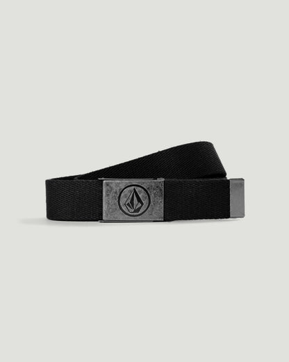 Cinto Volcom Circle Stone Preto