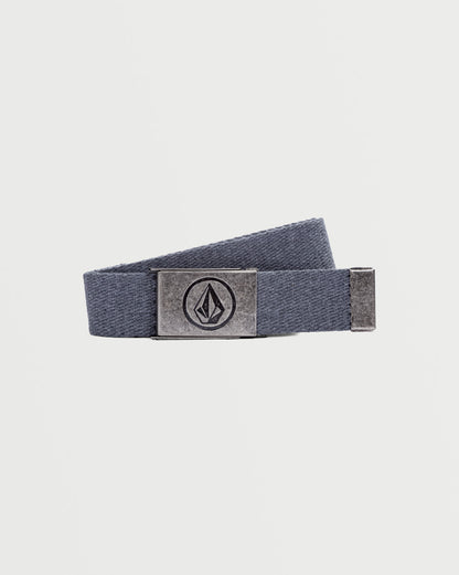 Cinto Volcom Circle Stone Cinza