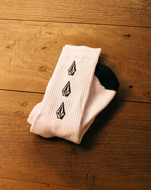 Meia Volcom Iconic Branca