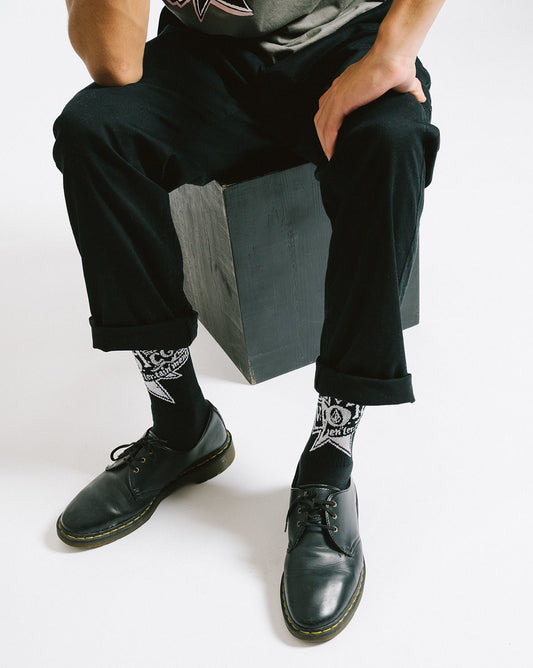 Meia Volcom Ent Preta