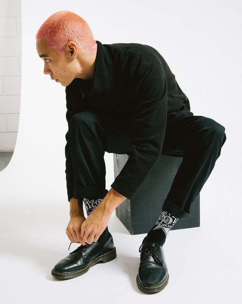 Meia Volcom Ent Preta