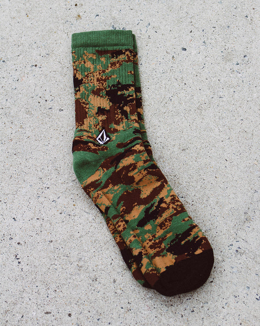 Meia Volcom Camo