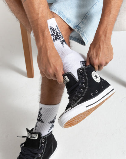 Meia Volcom Ent Branca