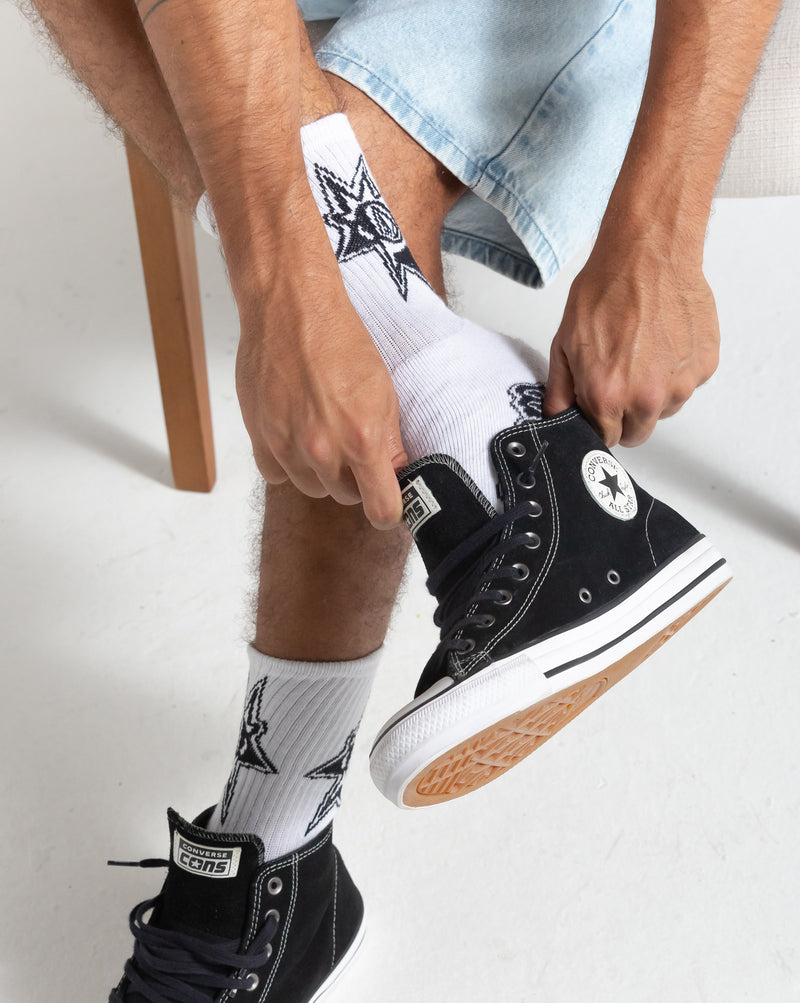 Meia Volcom Ent Branca