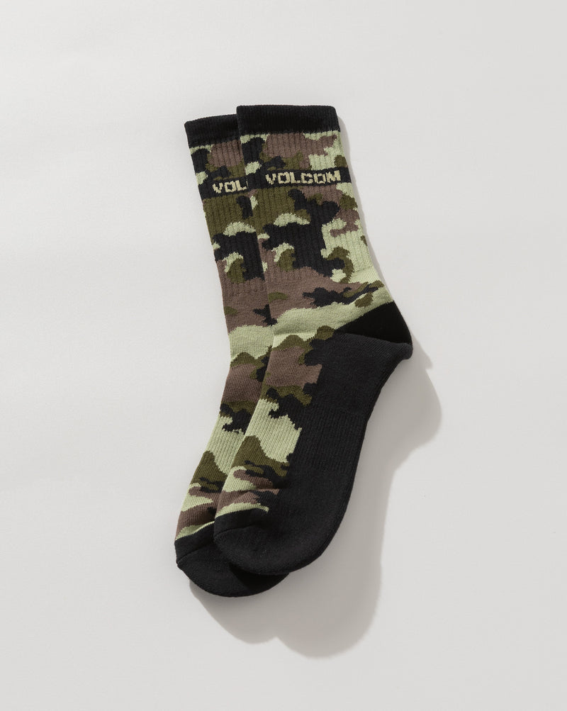Kit 3 Meias Cotton Blend Camo