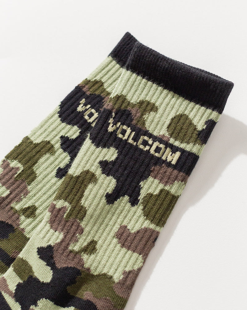 Kit 3 Meias Cotton Blend Camo