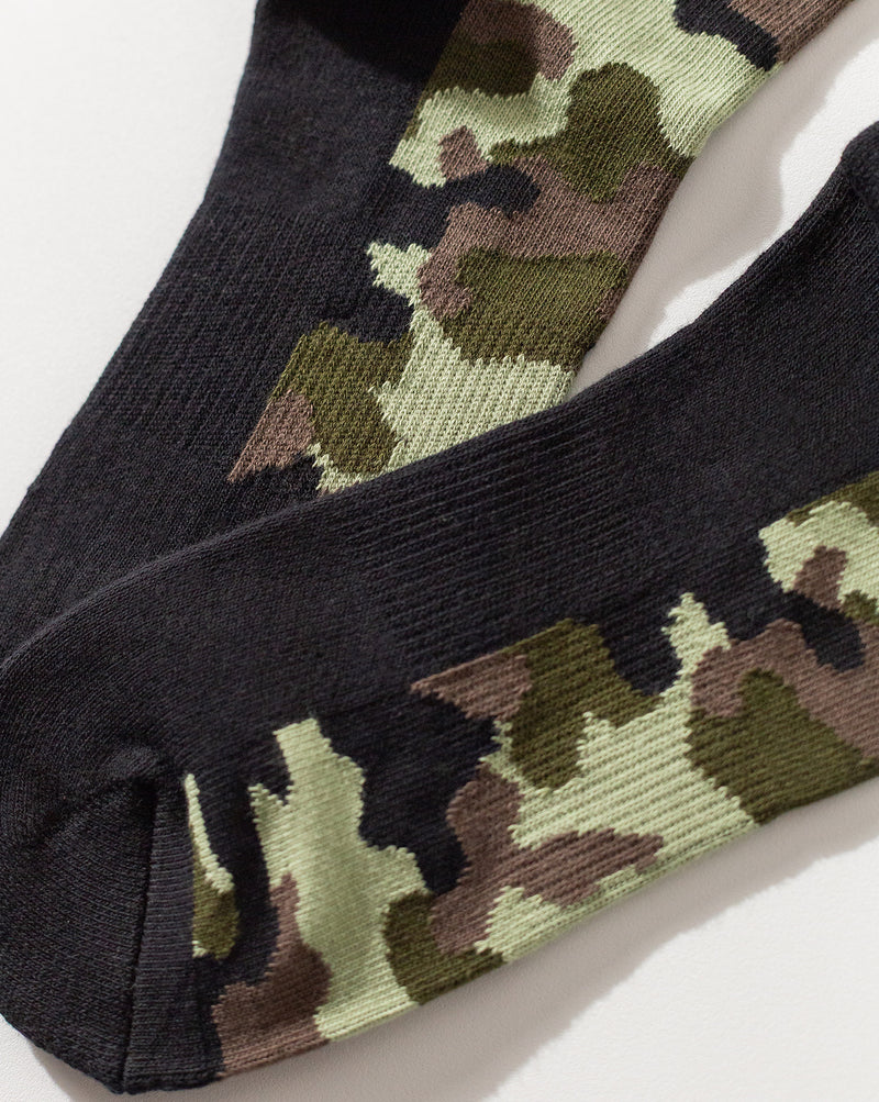 Kit 3 Meias Cotton Blend Camo