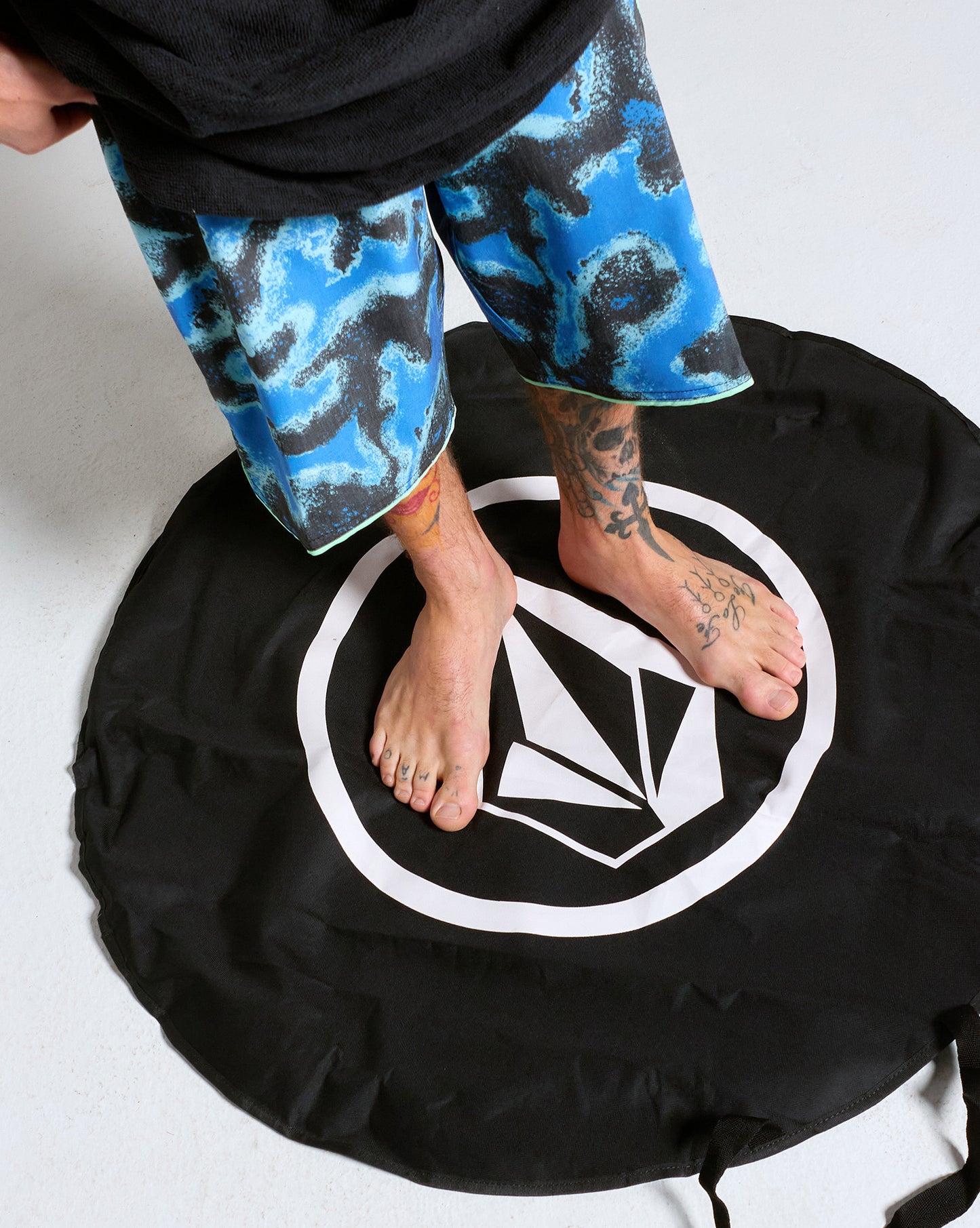 Changing Pad Volcom Circle Stone Preto