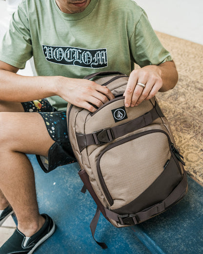 Mochila Volcom Skate Bag Grindstone Ermine
