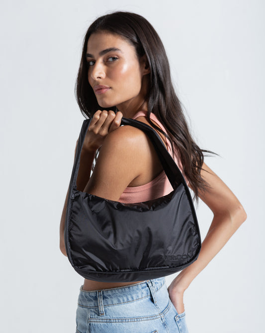Bolsa Volcom Nylon Preta
