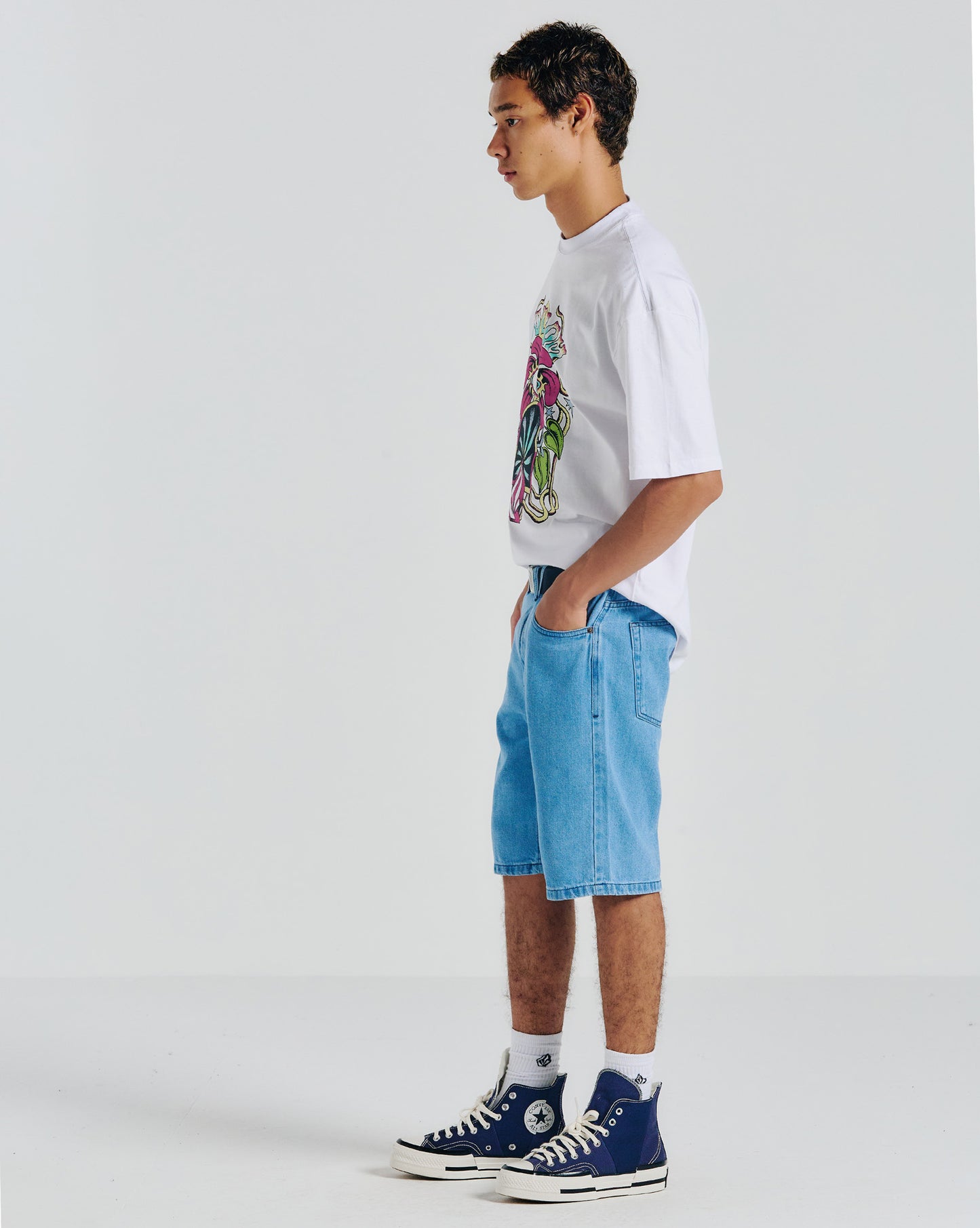 Bermuda Volcom Light Blue Kinkade