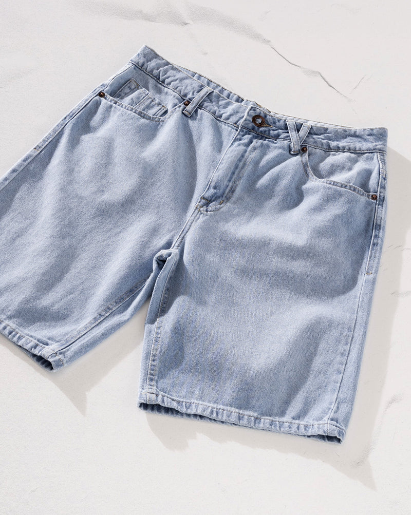 Bermuda Jeans Volcom Blue Delavê Kinkade