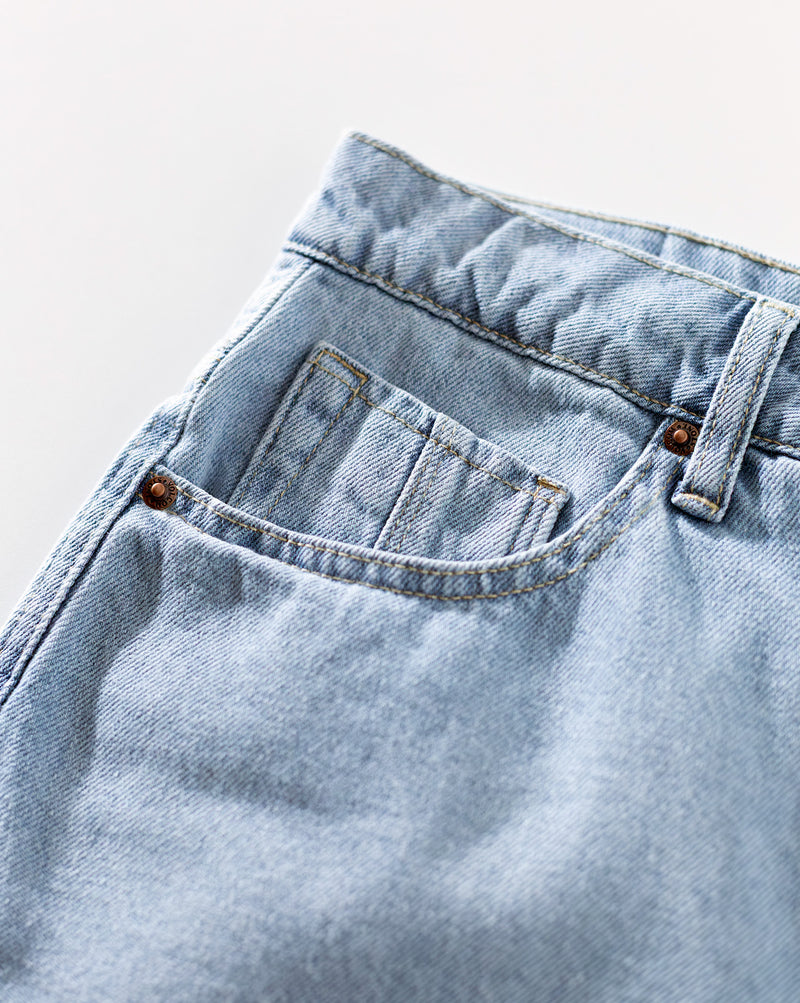 Bermuda Jeans Volcom Blue Delavê Kinkade