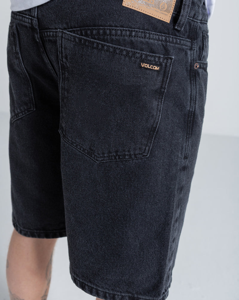 Bermuda Jeans Volcom Dark Black Kinkade