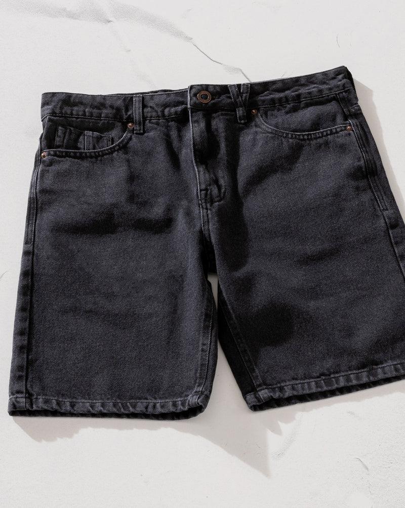 Bermuda Jeans Volcom Dark Black Kinkade