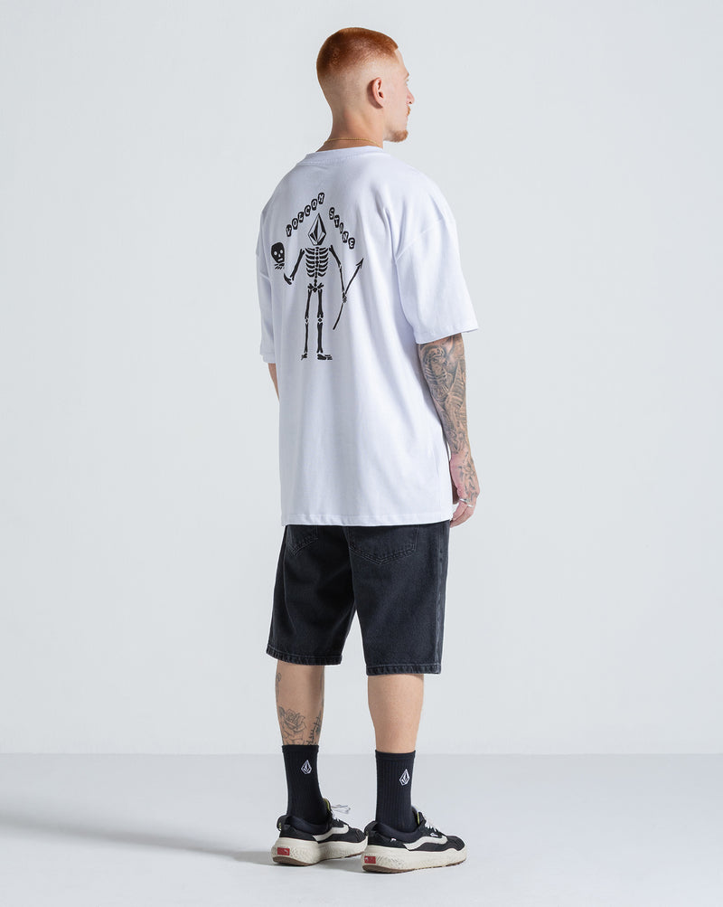 Bermuda Jeans Volcom Dark Black Kinkade