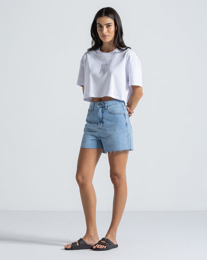 Shorts Jeans Volcom Step Hirise