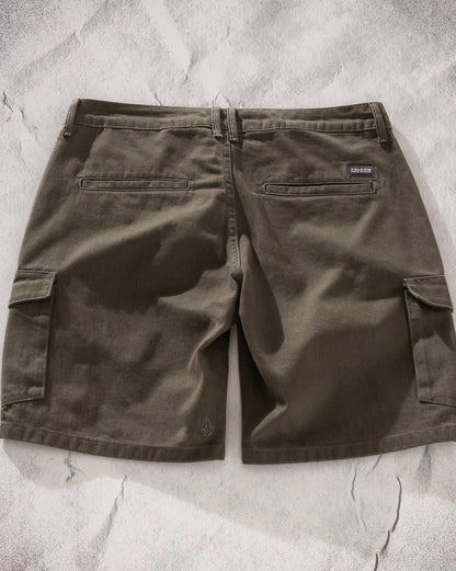 Walkshort Volcom Bevel Cargo Verde