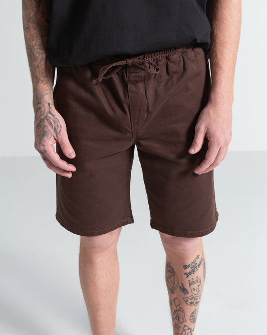 Walkshort Volcom Frickin Elastic Marrom