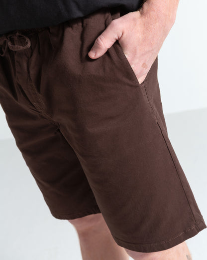 Walkshort Volcom Frickin Elastic Marrom