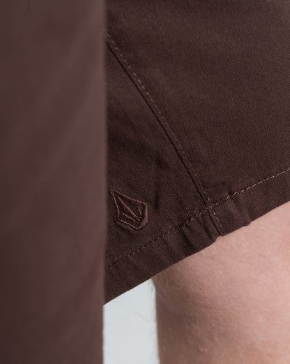 Walkshort Volcom Frickin Elastic Marrom