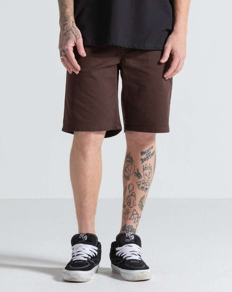 Walkshort Volcom Frickin Elastic Marrom