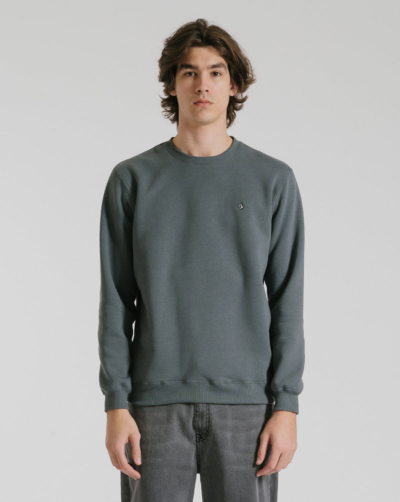 Moletom Volcom Careca Single Stone Grafite