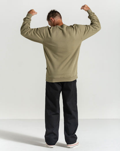 Moletom Volcom Careca Single Stone Verde