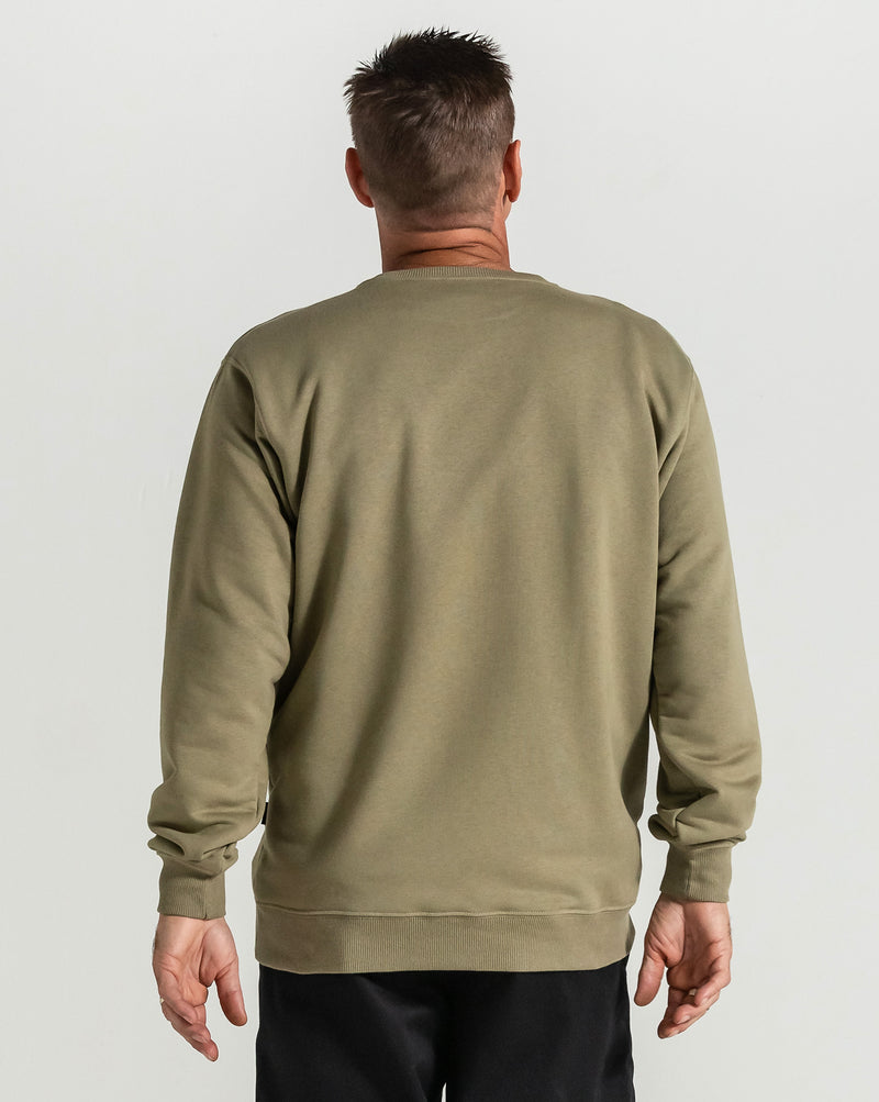 Moletom Volcom Careca Single Stone Verde