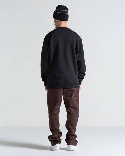 Moletom Careca Volcom Single Stone Preto
