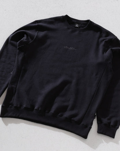 Moletom Careca Volcom Free Fall Preto