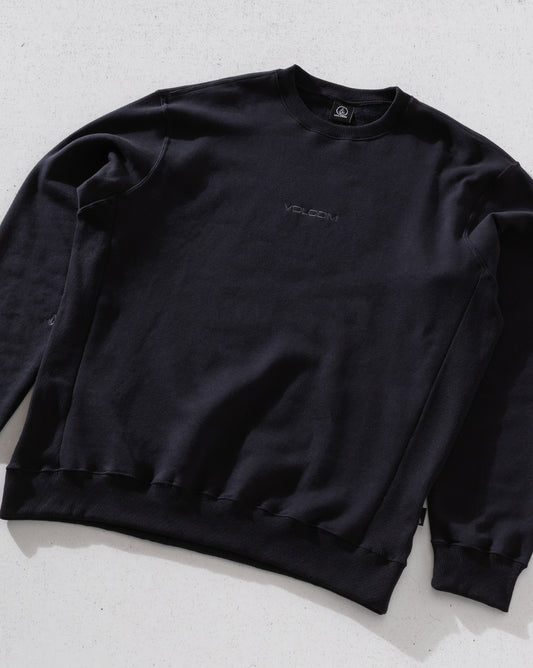 Moletom Careca Volcom Free Fall Preto