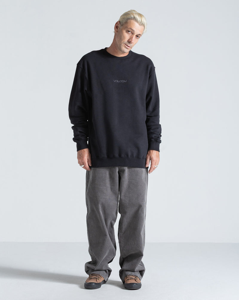 Moletom Careca Volcom Free Fall Preto